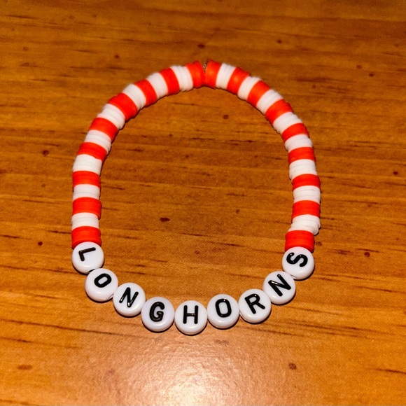 University of Texas at Austin (Longhorns) Heishi Bracelet - Picture 4 of 6